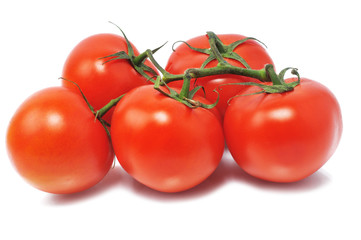 five tomatos