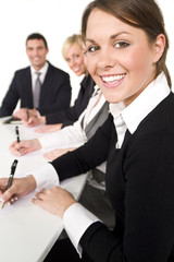 Happy Business Meeting