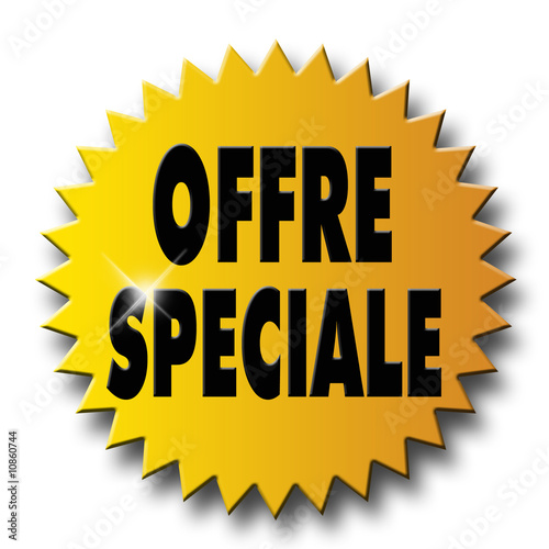 Sticker offre sp ciale photo libre de droits sur la Sticker offre sp ciale photo libre de droits sur la