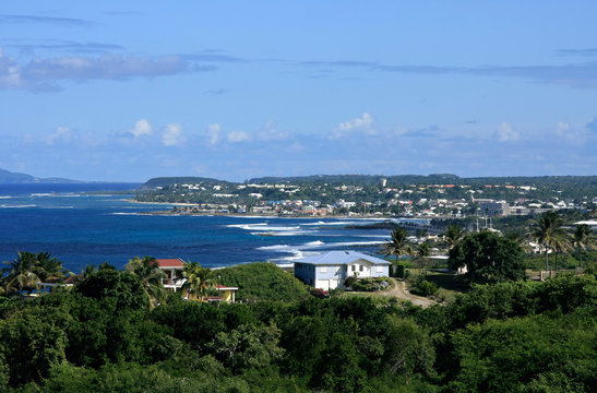 La baie du Moule en Guadeloupe