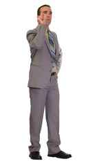 Businessman Throwing Darts