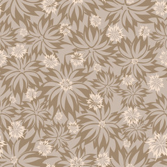vector seamless floral wallpaper