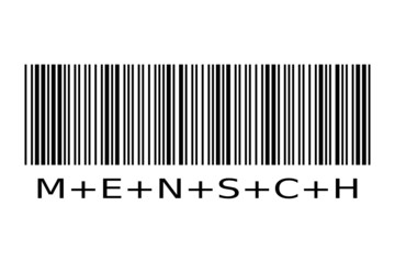 Barcode Mensch
