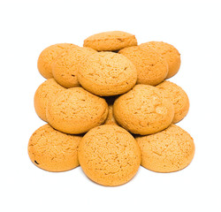 Cakes isolated on white