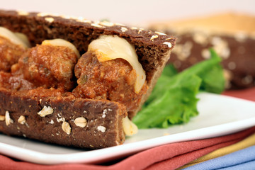 meatballs sandwich