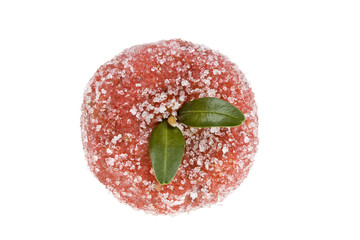 strawberry-like cookie