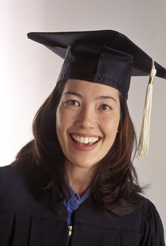japanese american female college graduate