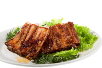 grilled meat