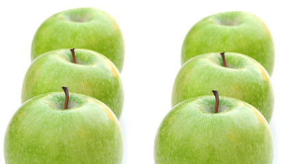 green apples
