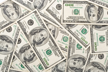 Background from dollar banknotes