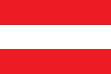 Fototapeta premium drapeau autrichien
