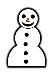 Illustrated Snowman