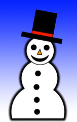 Illustrated Snowman 5