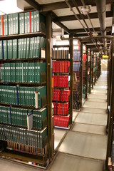 Library books in university