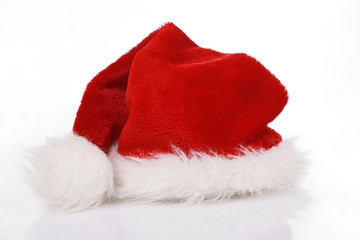 Obraz na płótnie Canvas Red Santa hat