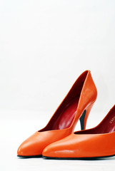 orange Pumps