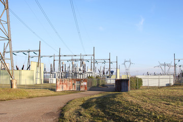 Fototapeta na wymiar Electricity Power Station