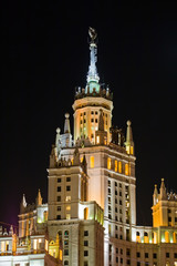 Fototapeta na wymiar radzieckich wieżowiec