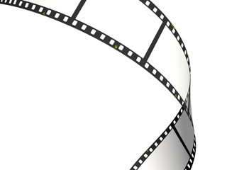 Single bend of the film