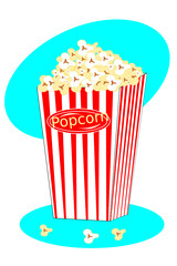 A Box of popcorn