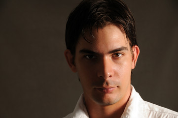 Obraz premium Serious young man