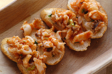 Seppioline alle erbe - Antipasti di pesce