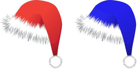 Vector image of a New year hat
