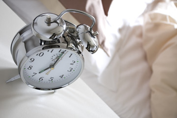 Alarm clock in the morning