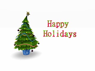 Fototapeta premium christmas tree
