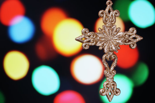 Christmas cross.