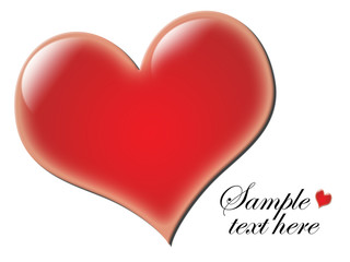 High resolution valentine heart.