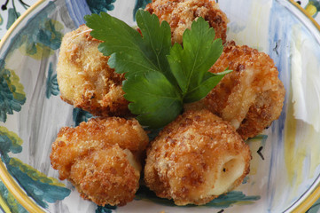 Crocchette di baccala e patate - Antipasti - Cucina del veneto