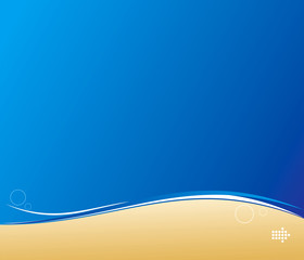 Blue background for presentation