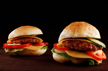 Big hamburgers