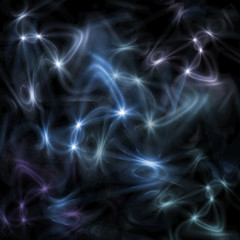 abstract snowflake background