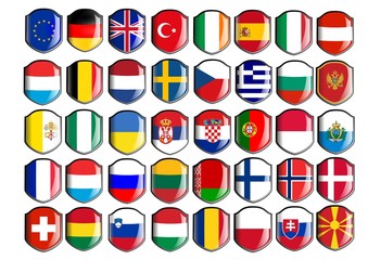 Europa als Wappen © Stockify