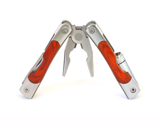 Fototapeta premium Multifunctional tool isolated