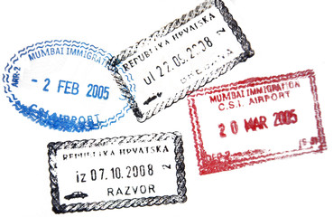 passport stamps - 10920133
