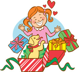 Puppy's First Christmas