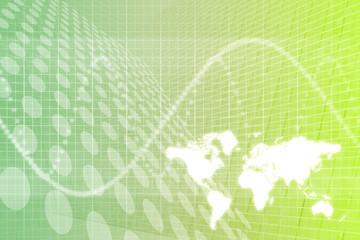 Global Business Abstract Background