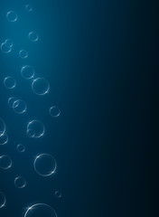 Hintergrund in blau und schwarz