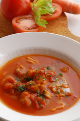 Zuppa di pesce - Primi piatti - Cucina tradizionale italiana