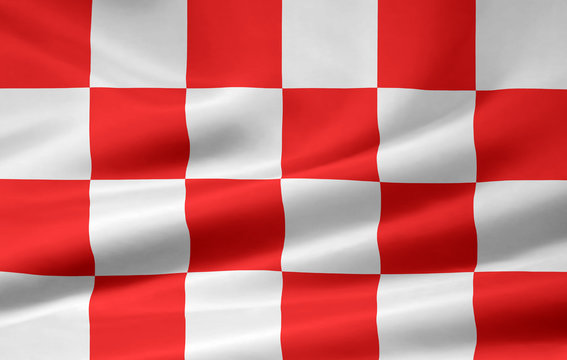 Flagge von Noord Brabant - Niederlande