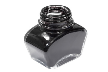 jar of black ink - 10931785