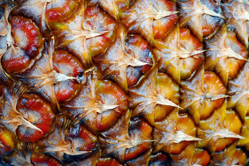 Fototapeta premium Pineapple close-up