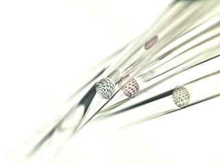 Chemical glass tubes