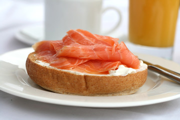 Bagel with Lox
