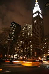 Fototapeta na wymiar NYC nocą