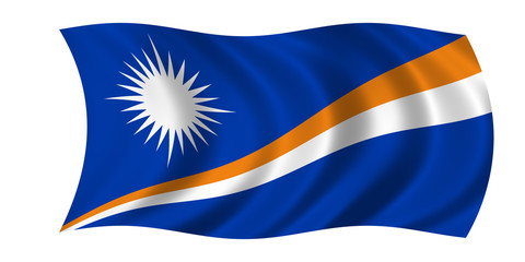 marshallinseln fahne marshall islands flag