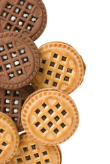 Cookies isolated closeup